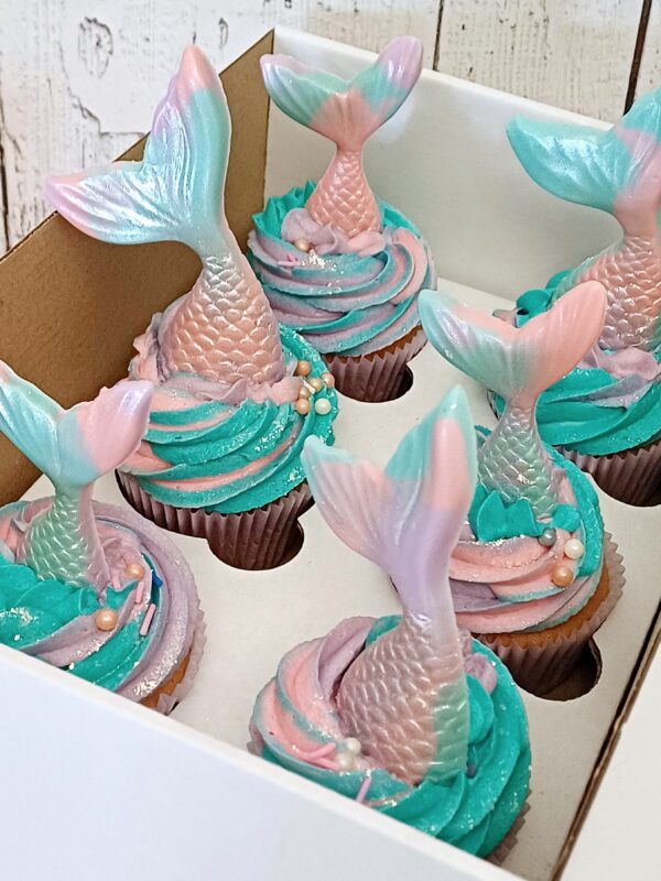 Magical Mermaid Cupcakes