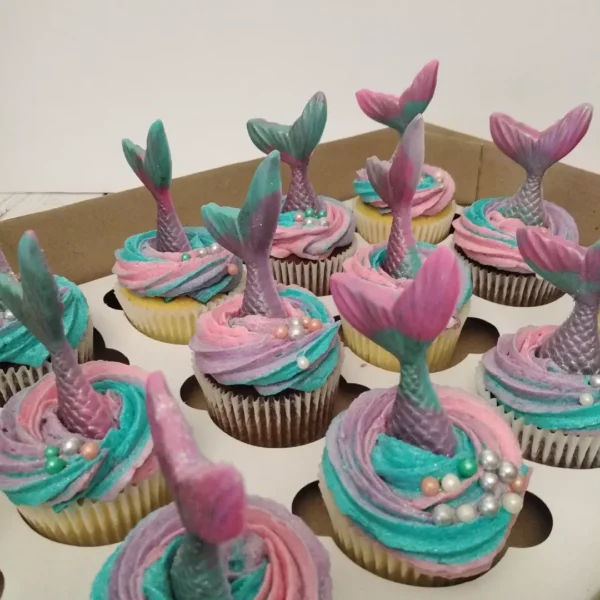 Magical Mermaid Cupcakes