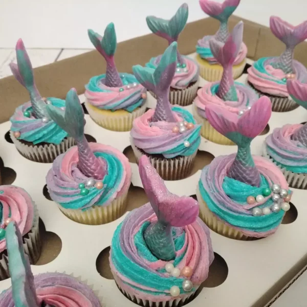 Magical Mermaid Cupcakes
