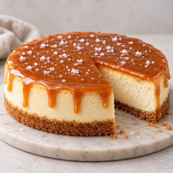 Salted Caramel Cheesecake